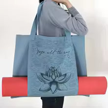 sac yoga lotusflow bleu
