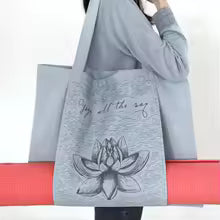 sac yoga lotusflow gris