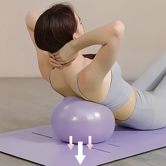 swissball femme exercices dos