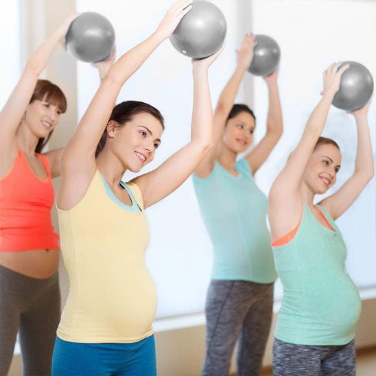 swissball groupe femmes entrainement yoga