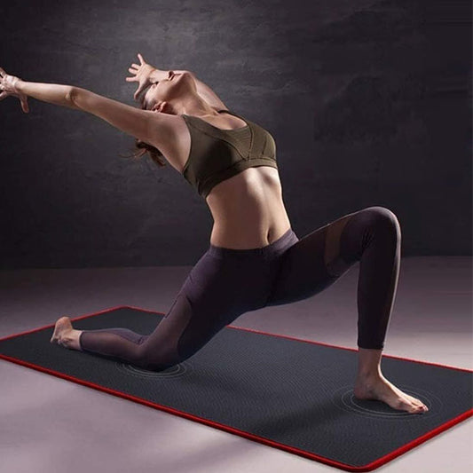 tapis de gym femme etirements