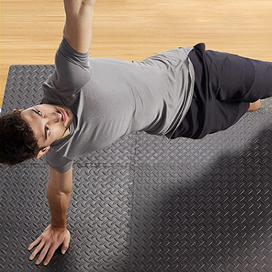 tapis de gymnastique homme entrainement