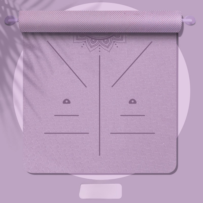 tapis de Pilates violet