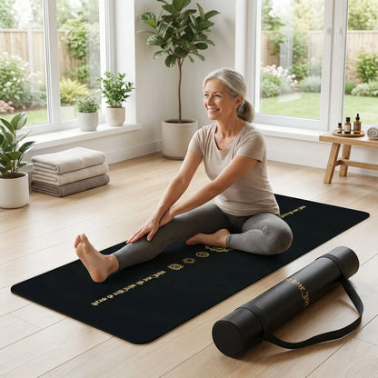 tapis de yoga antidérapant femme salle sport domicile femme exercices