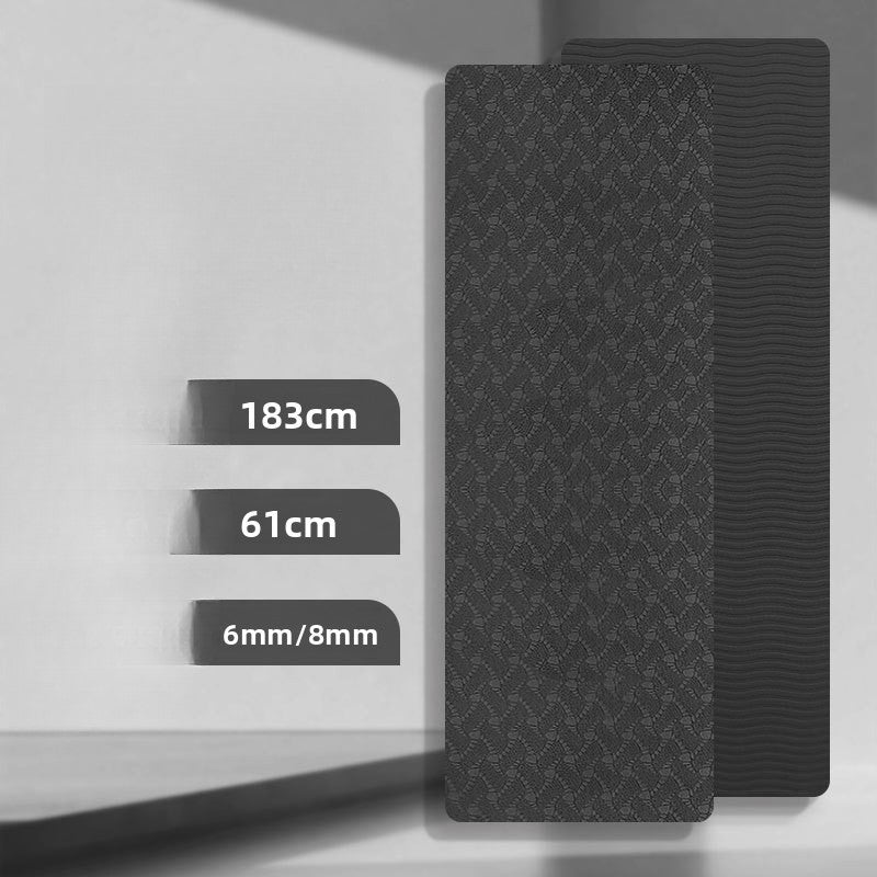 tapis pilates noir