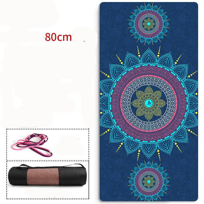tapis pour pilates bleu