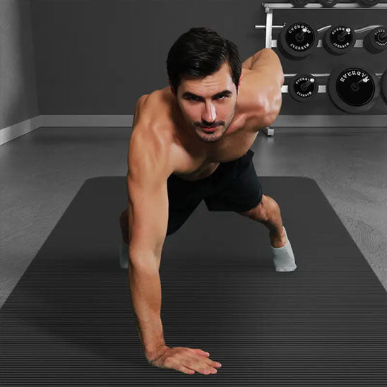 tapis pour pilates pompes homme