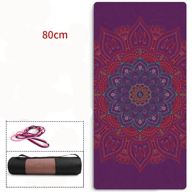 tapis pour pilates violet