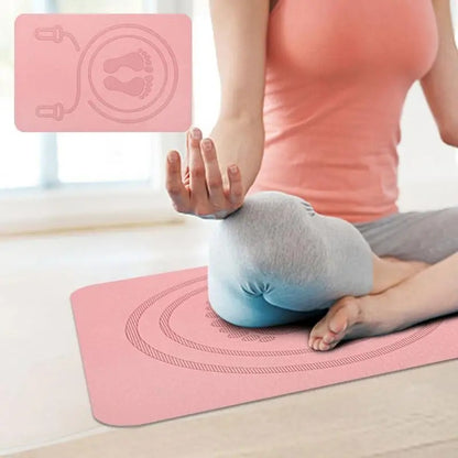 tapis sport exercices meditation
