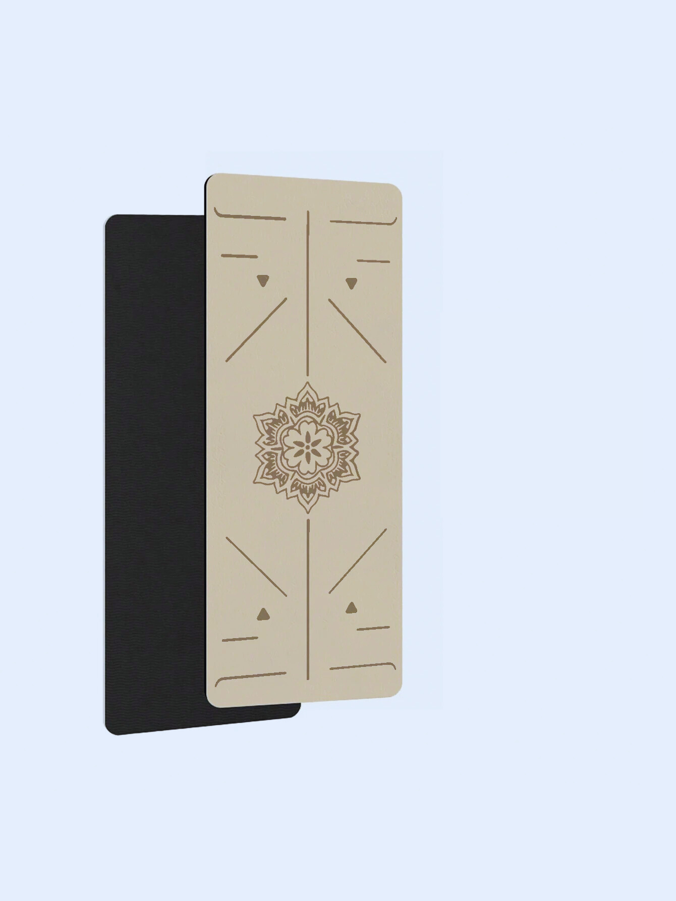 tapis yoga beige