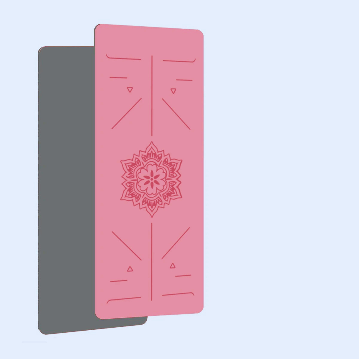 tapis yoga rose