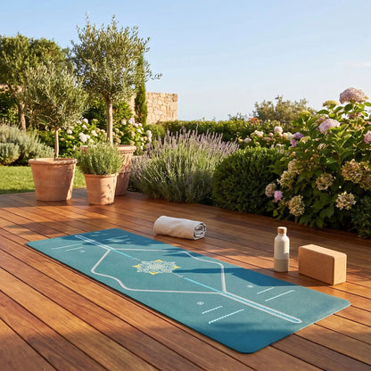 tapis yoga vert clair