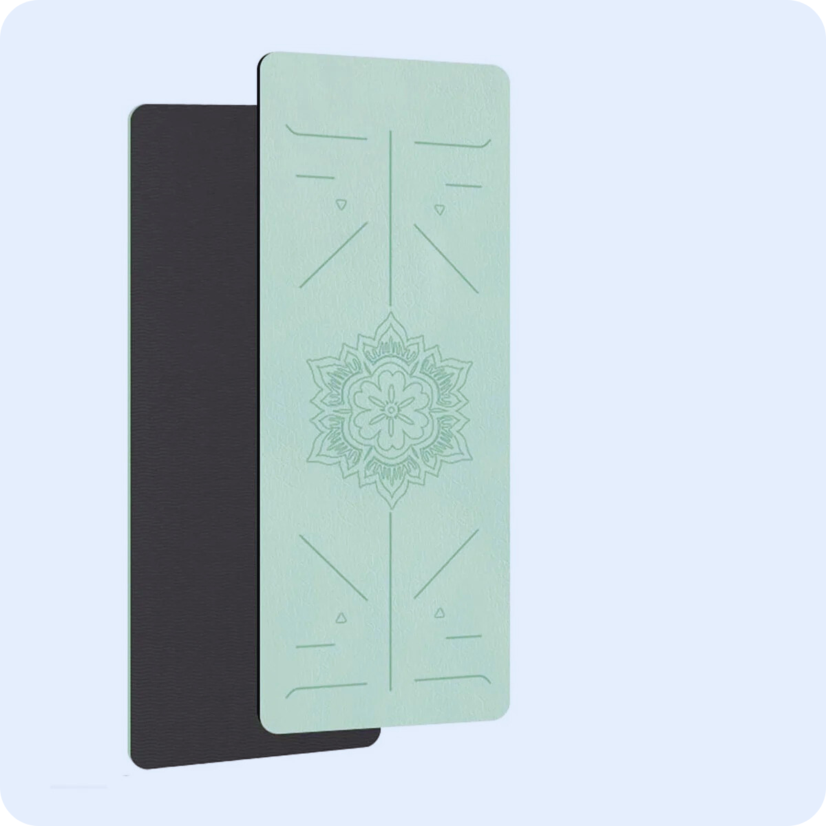 tapis yoga vert