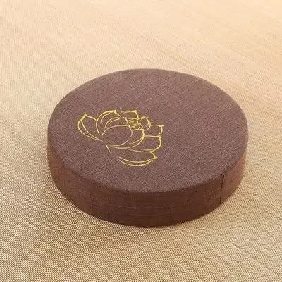 zafu marron mandala